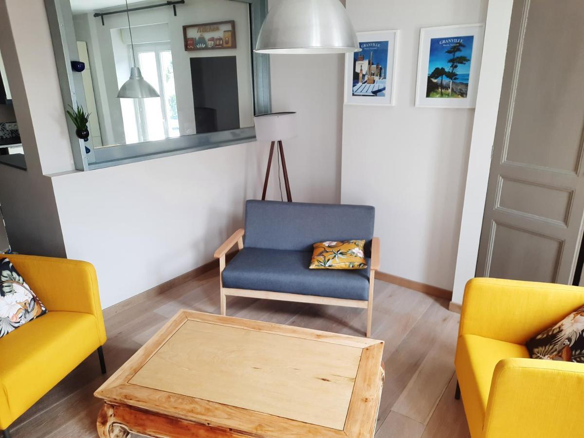 Appartement Le Bel Etage à Granville Extérieur photo